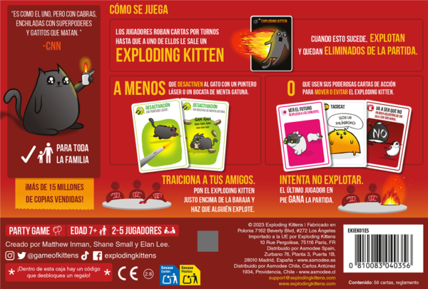EXPLODING KITTENS - Imagen 3